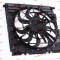 Ventilator radiator Bmw X5 (G05) 18-, X6 (G06) 19-, X7 (G07) 19-, motor: 2.0 d, 3.0 d, 3.0 R6 T, 4.4 V8 T, (2+2) pini, SRLine, 17428655760