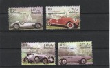 Maldives 2001 , Transporturi , Auto , serie 4 valori , dantelate , MNH.Mi.3825-3828