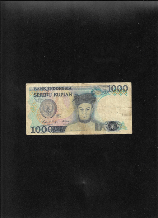 Indonezia Indonesia 1000 rupiah rupii 1987 seria394248