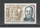 Franta.1969 50 ani Organizatia Internationala a Muncii SF.605, Nestampilat