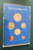 Set de monetarie Gambia 1971