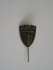 QW9 N8 32 - insigna - tematica orase - Ruse - Bulgaria