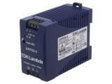Alimentator pulsatoriu TDK-Lambda 25W 5VDC 5A pentru şină DIN