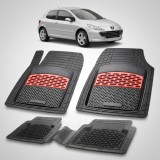 Cumpara ieftin Covorase Auto Tip Tavita Compatibile Peugeot 307 Hatchback 3 usi 2005-2008 Red