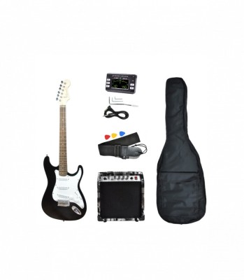 Set chitara electrica Flame TD163-1 BK foto
