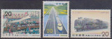 JAPONIA - 1972 - Centenar cai ferate, Transporturi, Nestampilat
