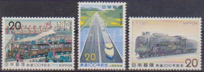 JAPONIA - 1972 - Centenar cai ferate foto