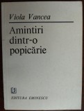 Cumpara ieftin VIOLA VANCEA: AMINTIRI DINTR-O POPICARIE (POEME, 1983)