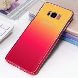 Husa Samsung Galaxy S8 Gradient Cameleon Roz/Pink, Protectie PC, Anti-soc, Anti-zgarieturi