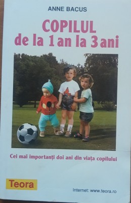 Copilul de la 1 la 3 ani - Anne Bacus foto
