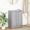 vidaXL Bufetă gri Sonoma 57x34x76 cm Lemn prelucrat 861621