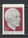 Ungaria 1971 - 90 de Ani de la nasterea lui Bela Bartok 1v MNH, Nestampilat