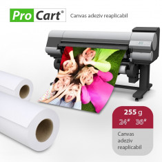 Rola foto Canvas adeziv 255g, reaplicabil pe orice suprafata, lungime 30 m foto