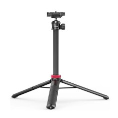 Mini trepied Ulanzi MT-44 cu suport telefon, 102 cm, filet 1 4, coldshoe, selfie stick si trepied pentru camere si telefoane