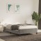 vidaXL Cadru de de pat fără saltea Gri deschis 120x190 cm catifea 379528