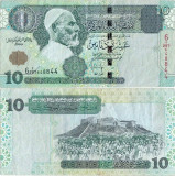 2004, 10 dinars (P-70b) - Libia!