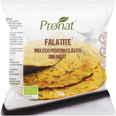 Falatite® Mix bio din faina de naut cu condimente pentru clatite, 250g Pronat