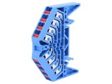 Conector Șine 1.5mm&sup2; 4 Piste 16 Borne Albastru 10A