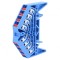 Conector Șine 1.5mm&sup2; 4 Piste 16 Borne Albastru 10A