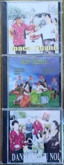 3 CD -uri cu Jocuri și Dansuri Țigănești, muzică de petrecere și manele