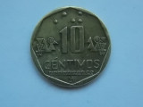 10 CENTIMOS 2000 PERU, America Centrala si de Sud