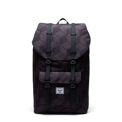 Rucsac Herschel Supply Little America Optic Check Negru - Cod 729456936 foto