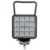 16 LED Lumini de lucru Lampa 12-30V 16W Patrat cu Maner