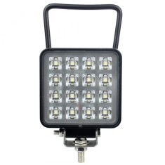 16 LED Lumini de lucru Lampa 12-30V 16W Patrat cu Maner