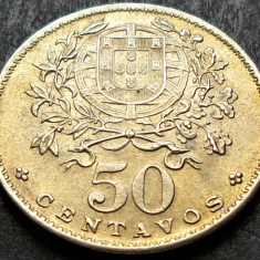 Moneda 50 CENTAVOS - PORTUGALIA, anul 1967 * cod 1695