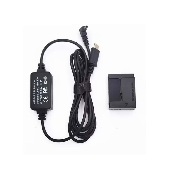 Alimentator Tip Baterie NB-7L Canon DR-50 Dummy Battery DC COUPLER TYPE-C PD