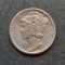 1 Dime &quot;Mercury Dime&quot; 1944, USA - G 4243
