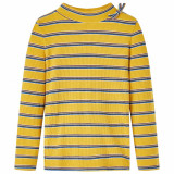 Tricou pentru maneci lungi pentru copii, ocru, 116 GartenMobel Dekor, vidaXL