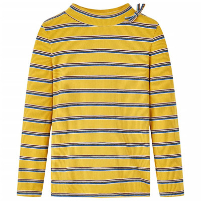 Tricou pentru m&amp;acirc;neci lungi pentru copii, ocru, 116 foto