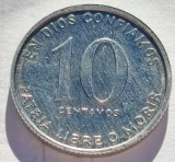 295. Moneda Nicaragua 10 centavos 1981