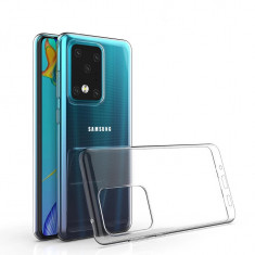 Husa silicon transparenta pt Samsung Galaxy S20 , S20 ultra , S20+ , S20 plus 5G foto