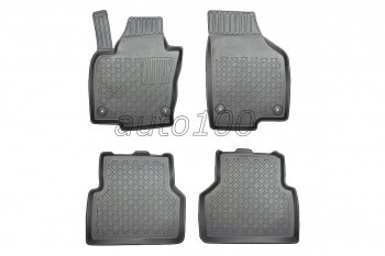 Covorase cauciuc auto tip tavita dedicate Volkswagen Tiguan I 07.2007-04.2016 foto