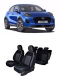 Cumpara ieftin Set huse scaune material textil dedicate FORD PUMA 2019-2025 (BANCHETA FRACTIONATA)