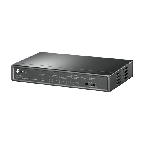 Switch 4 x RJ45 Gigabit PoE, 4 x RJ45 Gigabit, Unmanaged - TP-Link TL-SG1008P