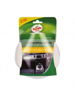 Set 2 bucati pad aplicator Turtle Wax , din bumbac moale foto