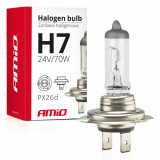 Bec Cu Halogen H7 24v 70w Filtru Uv (e4) Amio 01252, General