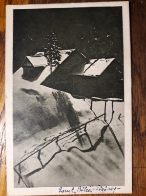 CABANA CGM &amp;quot;BALEA&amp;quot; - ANII 1950 - INEDITA foto
