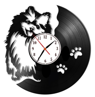 POMERANIAN-ceas de perete foto