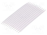 Conector cablu jumper flexibil TE Connectivity Flexstrip 2,54mm 50,8mm 12 pini