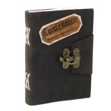 Agenda Jurnal din piele cu inchidere metalica - Confesiuni
