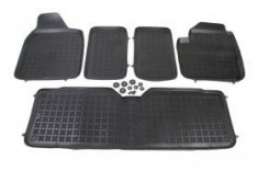 Set covorase cauciuc stil tavita Seat Alhambra 1995 - 2010, 7 locuri Rezaw foto