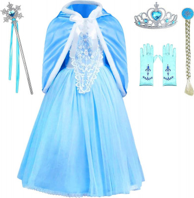 Costume prințesă Ady Dress Up pentru petrecerea de aniversare de Crăciun pentru foto