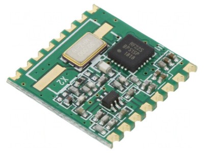 Modul RF Transmițător-Receptor FM 433.92MHz SPI foto