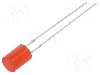 Dioda LED, 5mm, ro&amp;#351;ie, 330...500mcd, 30mA, 2,1...2,6V, OPTOSUPPLY - OSR5PA5GE4B