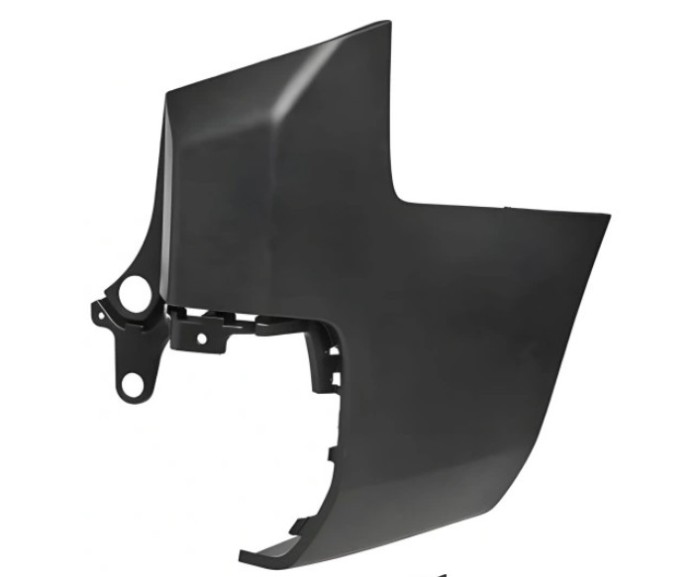Parte laterala bara, colt lateral flaps Citroen Berlingo, 06.2018-, model: lungime, VAN, cu haion, montare spate, dreapta, negru, textura, RapidAuto