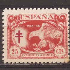 Spania 1945 - Lupta împotriva tuberculozei, PA, MNH